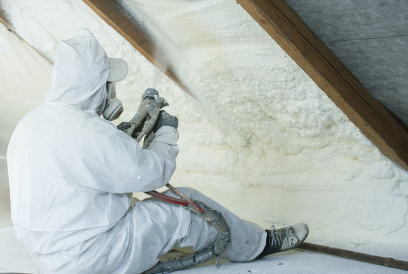 attic spray foam insulation installation Treasure Valley area